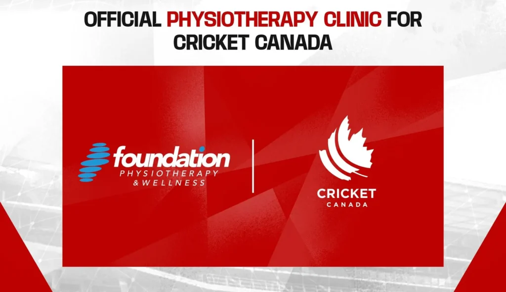 Cricket Canada partners with Foundation Physiotherapy