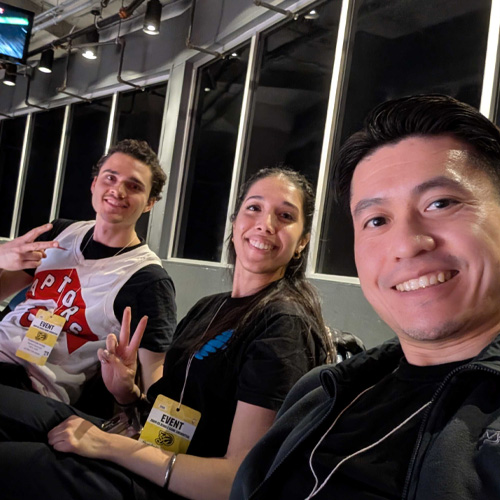 Foundation Physio at basketball game